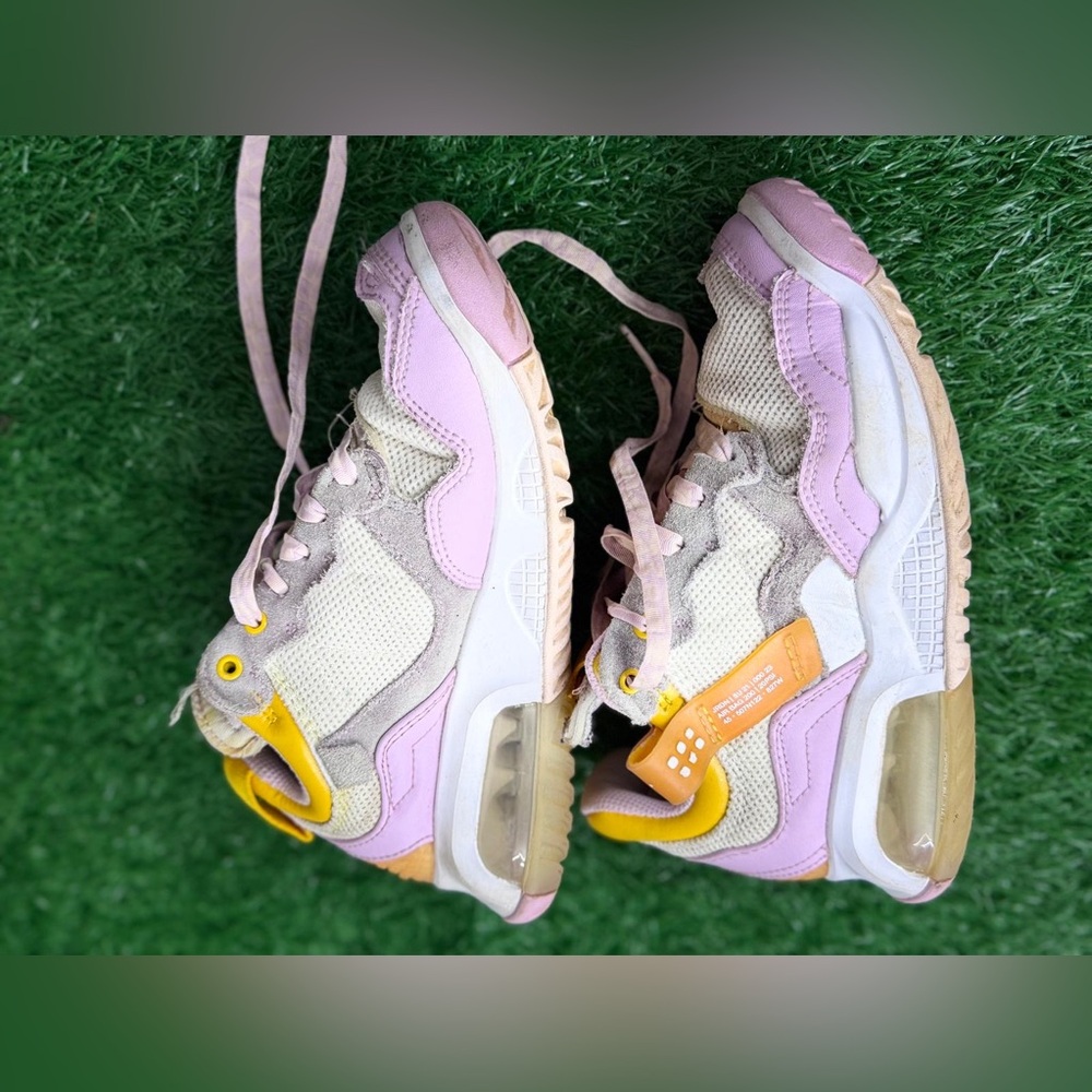 (GS) Air Jordan MA2 'White Light Arctic Pink Gold' CW6594-160 Size 4Y